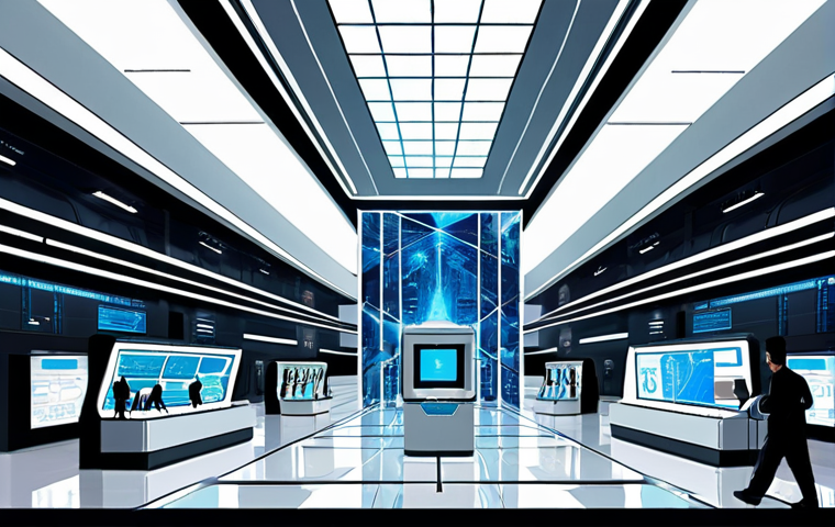**Prompt 1: "A vibrant, futuristic Malaysian government building showcasing a 'smart government' vision. The scene emphasizes efficiency and seamless public service delivery, with abstract visual elements representing AI and automation streamlining administrative tasks. Citizens are depicted interacting effortlessly with modern digital platforms and e-services on various devices, highlighting speed and convenience. The overall atmosphere is bright, optimistic, and technologically advanced, reflecting a truly citizen-centric administration. Digital art, clean lines, modern aesthetic, high-tech, wide shot."**